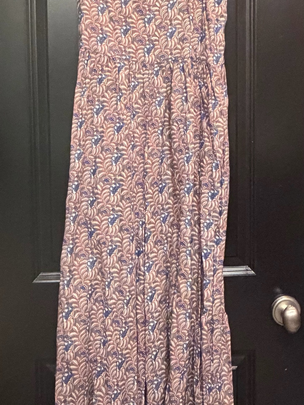 Pink Chicken Pink and Blue Floral Jumpsuit